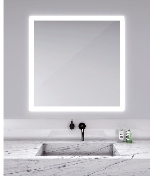 Electric Mirror SIL-4242  42 INCH SILHOUETTE Square Lighted Mirror